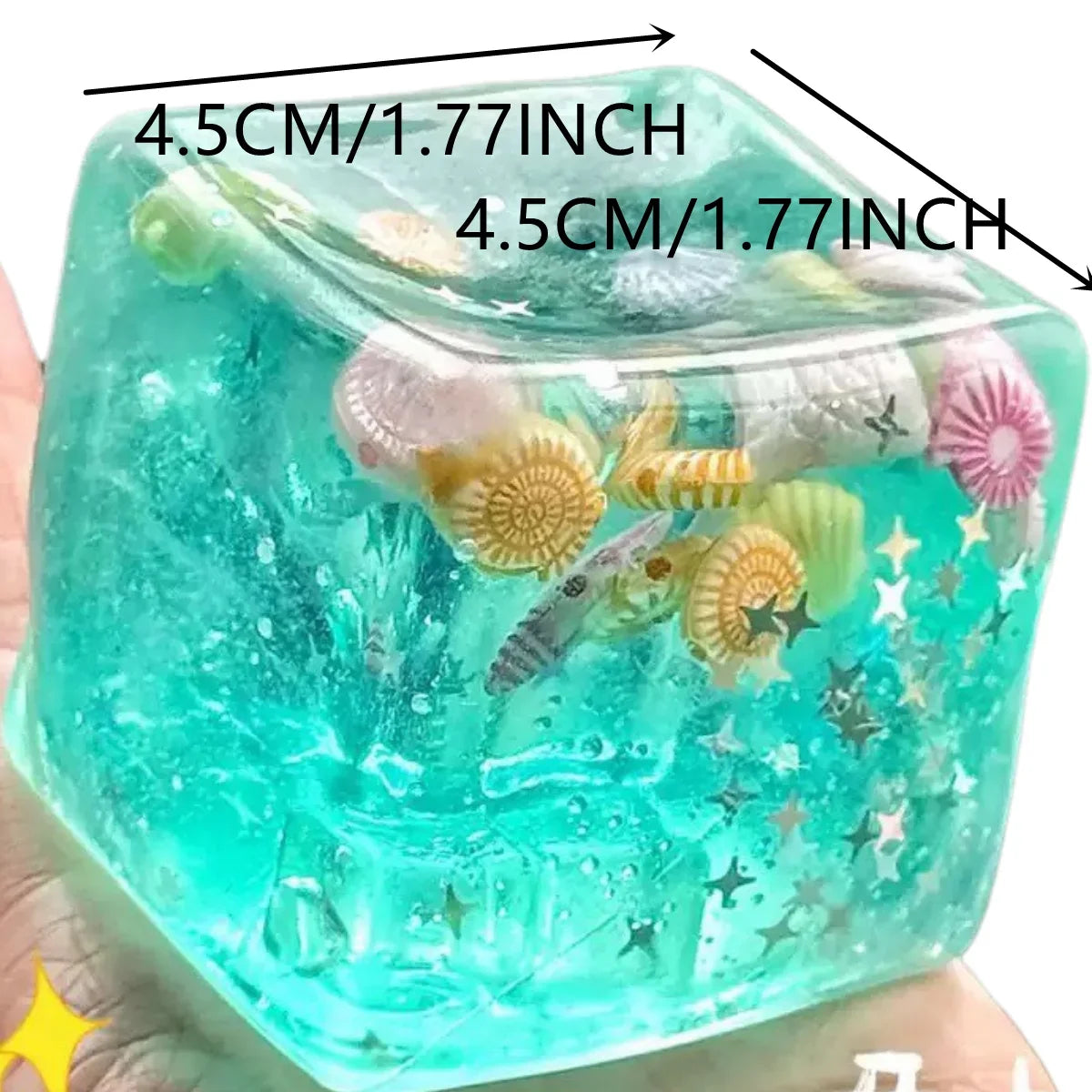 Adults Squishy Ocean Blocks Stress Balls | Sensory Fidget Toy for Anxiety Relief