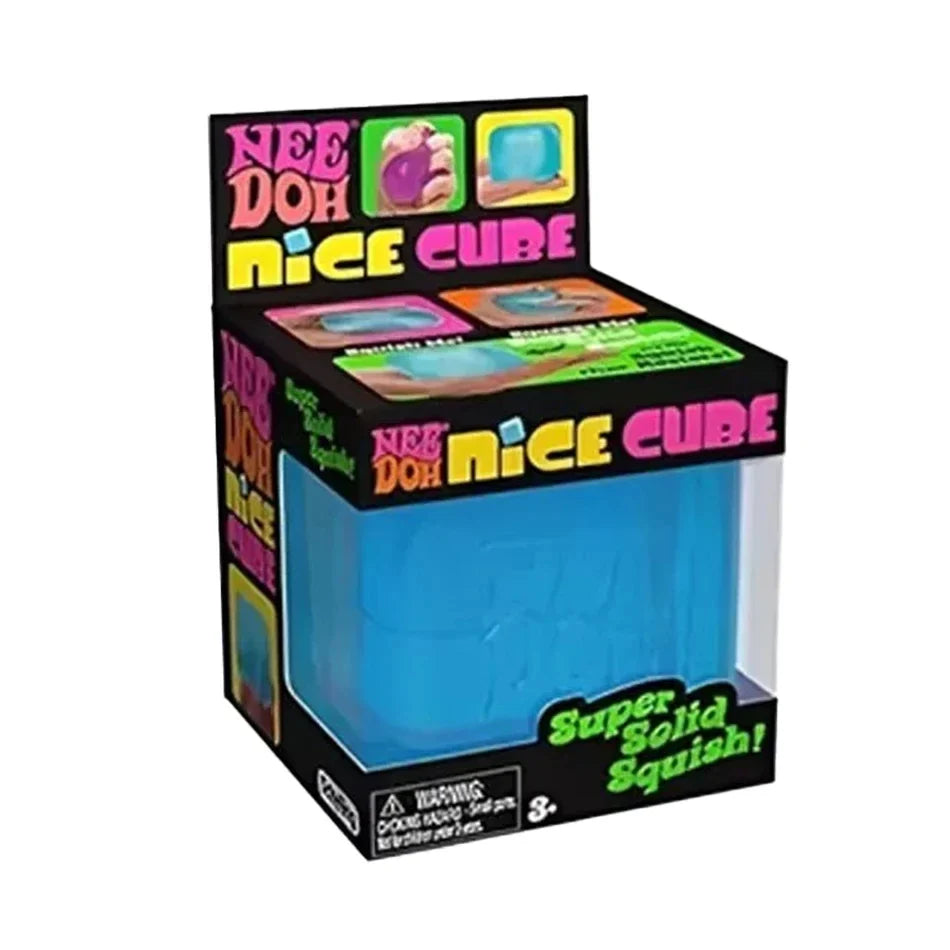 NeeDoh Cube Squishy Toy – Sensory Stress Relief Fidget