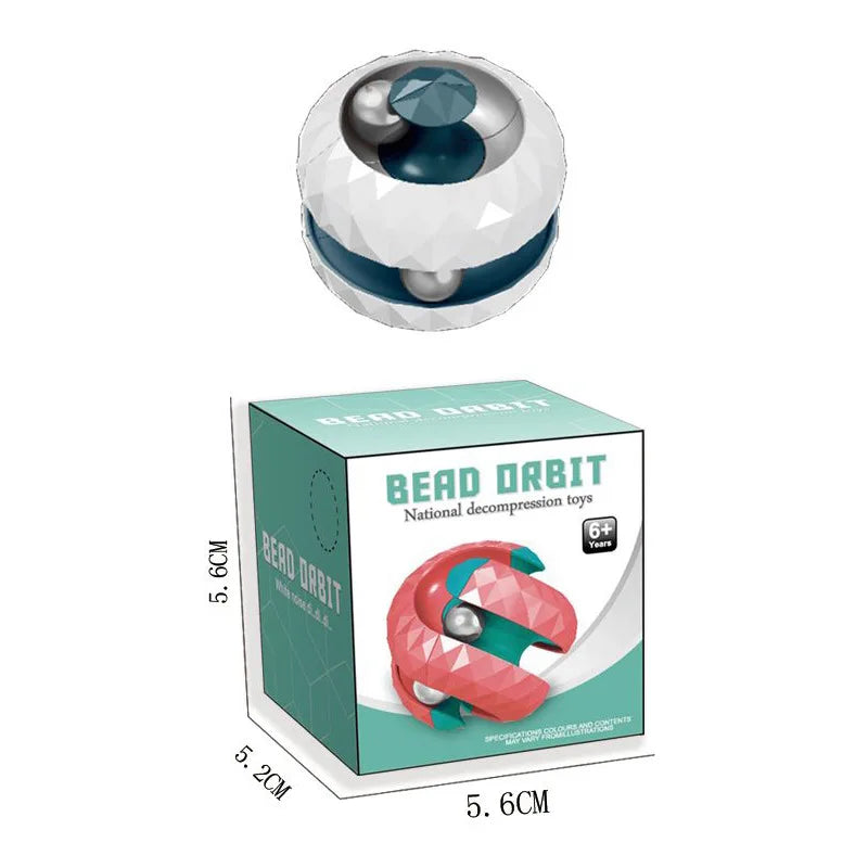 Fidget Orbit Ball | Creative Sensory Decompression Toy for Kids and Adults