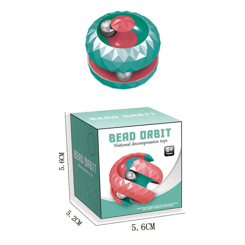 Fidget Orbit Ball | Creative Sensory Decompression Toy for Kids and Adults