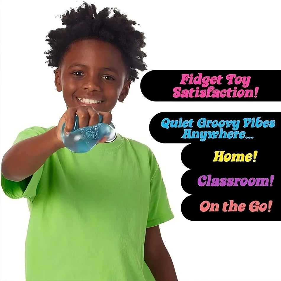NeeDoh Cube Squishy Toy – Sensory Stress Relief Fidget