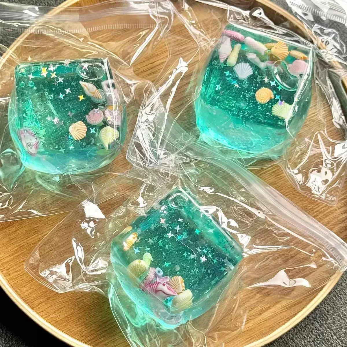 Adults Squishy Ocean Blocks Stress Balls | Sensory Fidget Toy for Anxiety Relief