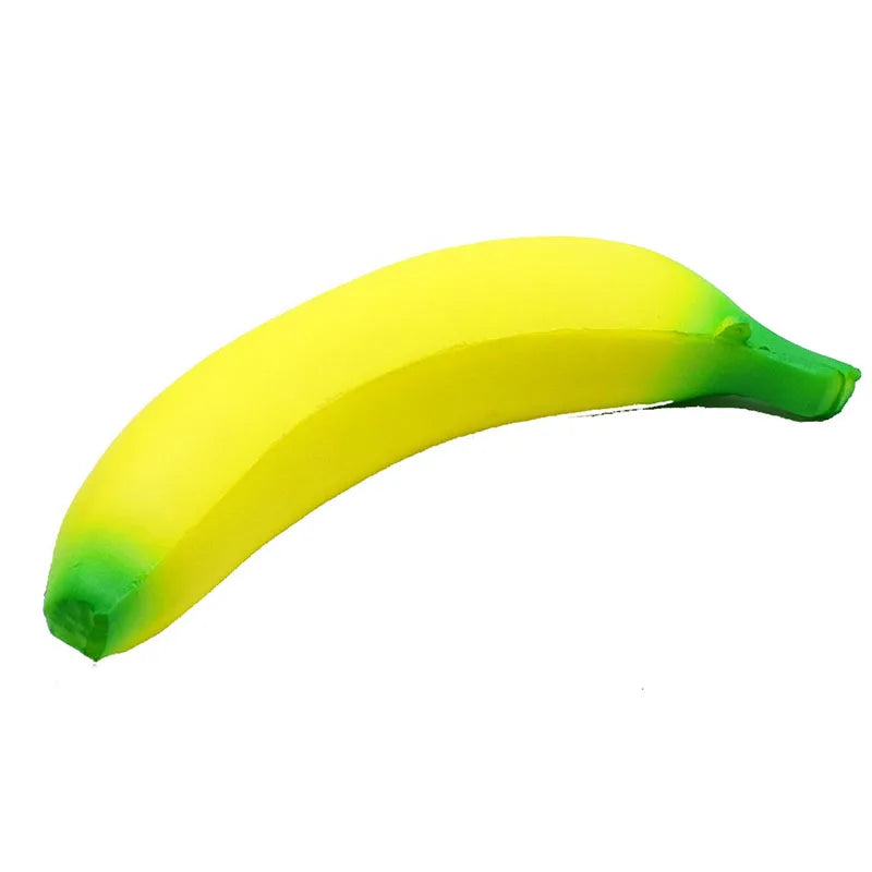 Jumbo Squishy Banana Stress Toy | Slow Rising Anti-Stress Fruit Squeeze