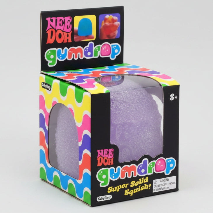Nee-Doh Gum Drop Squish — Purple