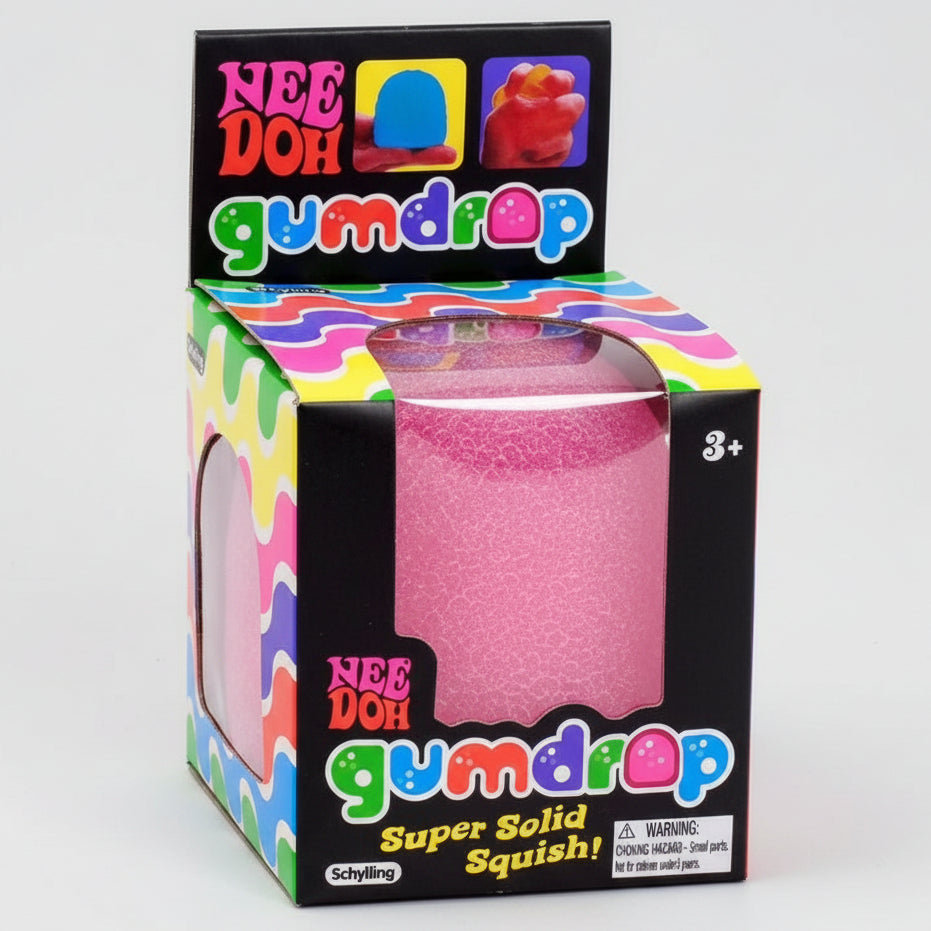 Nee-Doh Gum Drop Squish — Pink
