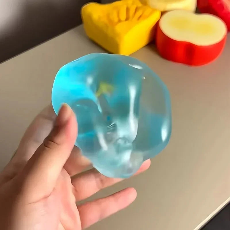 Blue Maltose Squishy Toy | Slow Rebound Anti Stress Sensory Fidget